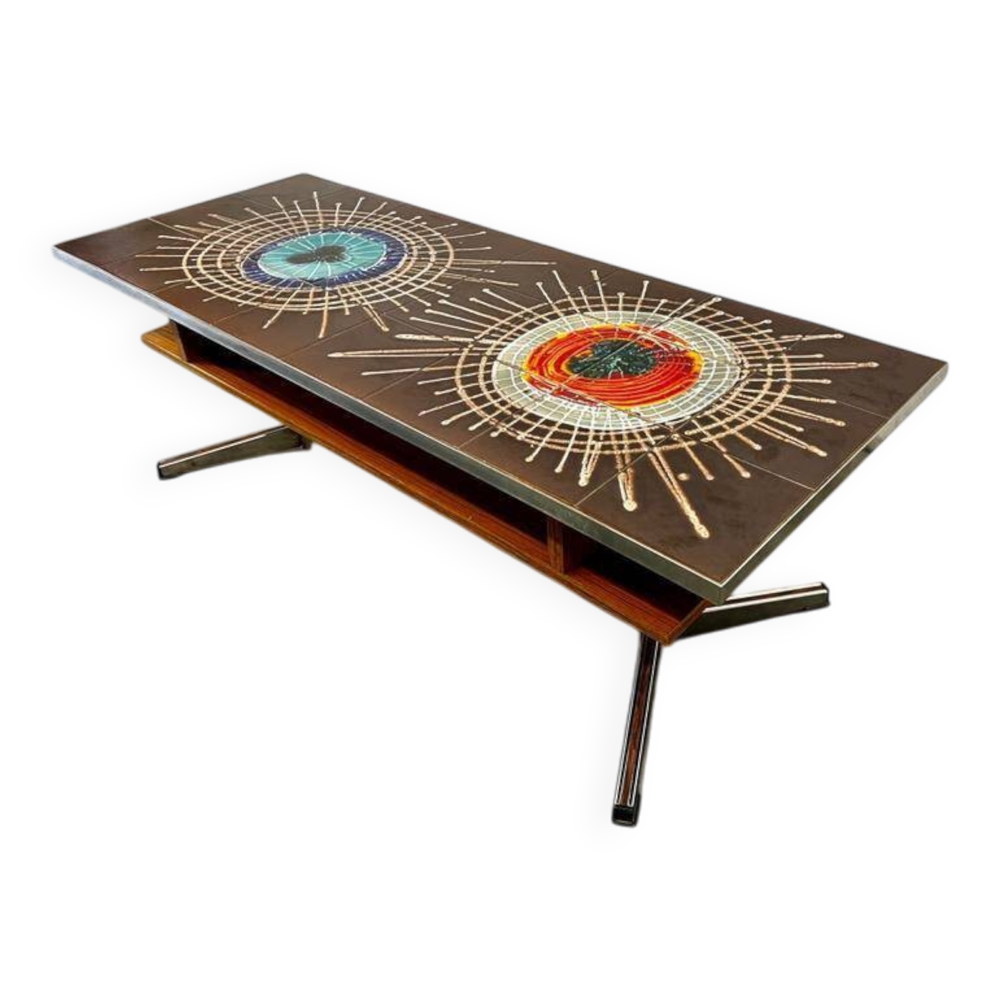 Belarti vintage brown coffee table