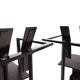 KFF Trix Memphis set of two dining chairs by Karl Friedrich Förster, 1988
