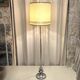 1970s chrome metal floor lamp