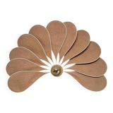 Peacock wall light