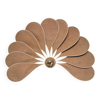 Peacock wall light
