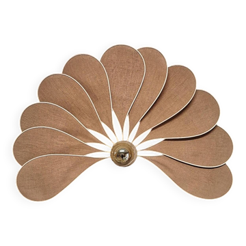 Peacock wall light