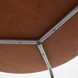 1930s loop table in chrome and formica
