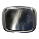 Plateau rectangulaire en inox par Cavalier England