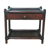 Bamboo bedside table