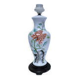 vintage peony decor lamp base