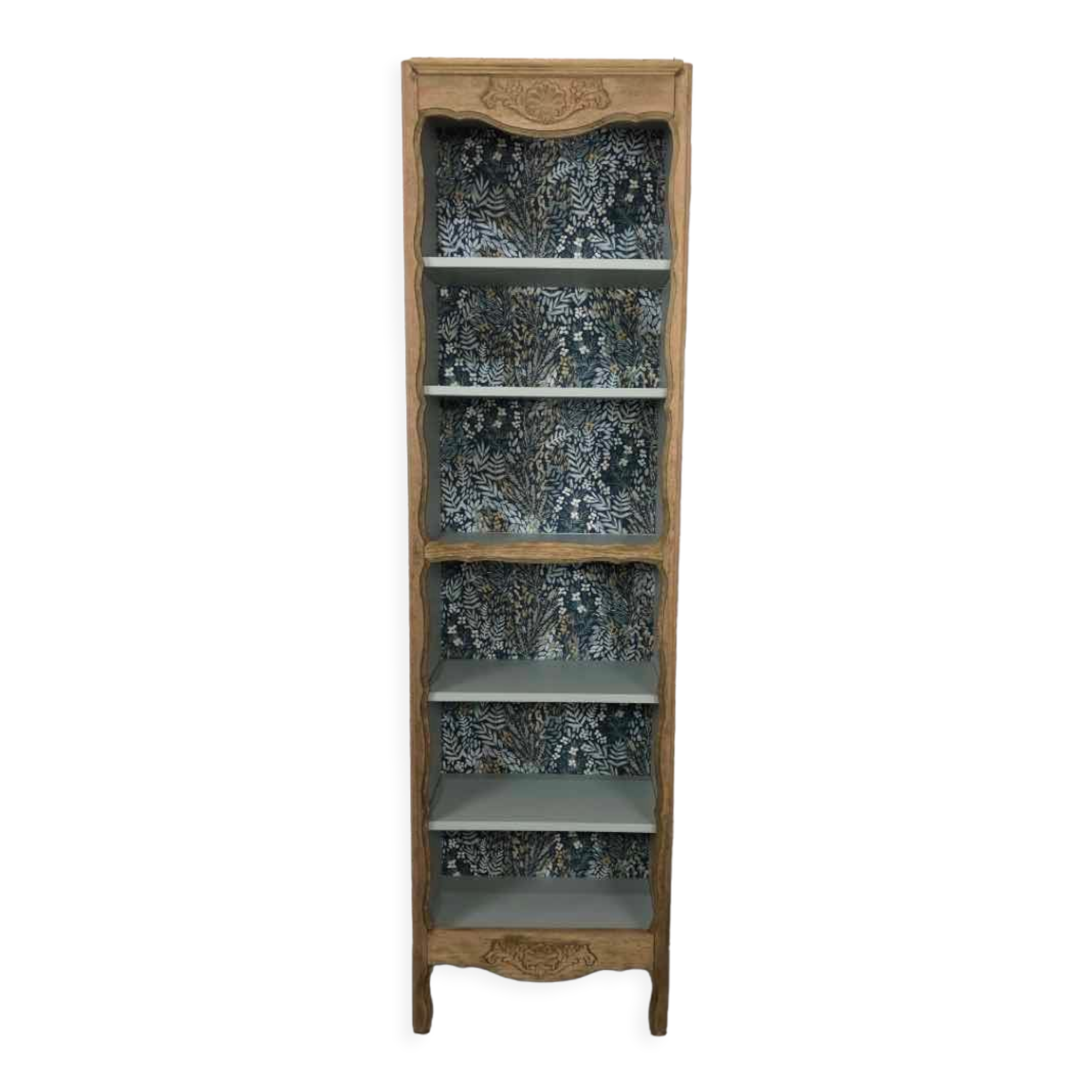 Old bookcase shelf