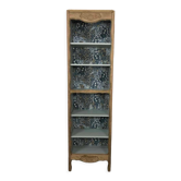 Old bookcase shelf