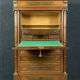 Writing desk in walnut and marquetry