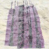 Tapis berbère tissé main traditionnelle taille 140 x 260 cm