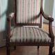 Square-backed armchair in Louis XVI style – Very good condition