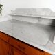 Art Deco marble bathroom cabinet