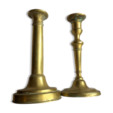 Lot de deux bougeoirs