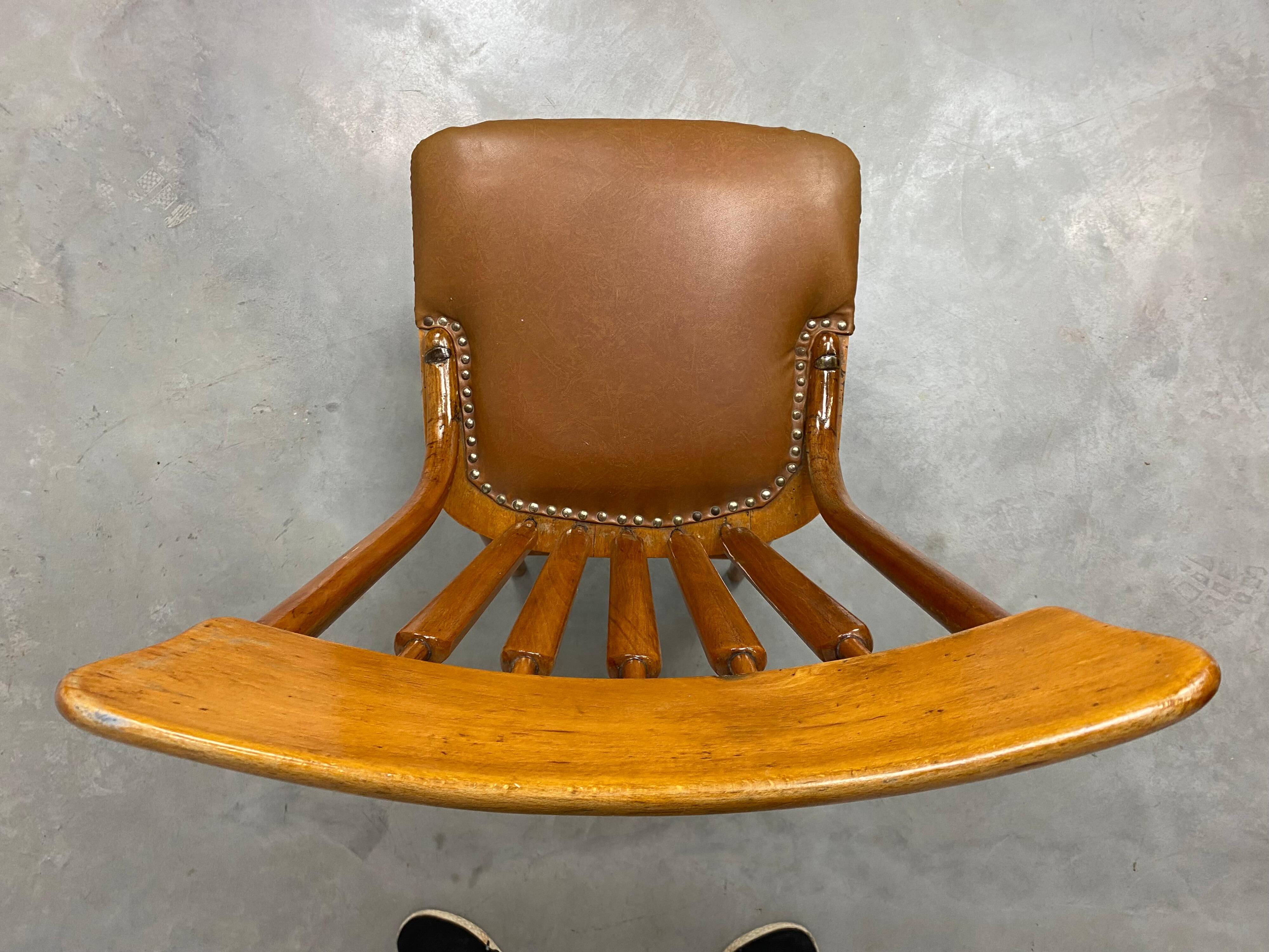 Chaises de salle à manger dans le style d'Adolf Loos