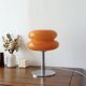 Lampe style vintage en forme de macaron