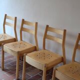 4 90's Scandinavian chairs