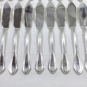 Sfam - 12 Art Deco Fish Cutlery
