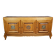 Buffet en enfilade époque Art Déco en chene blond vers 1940