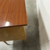 Baumann desk and chair set 1960 compass legs
