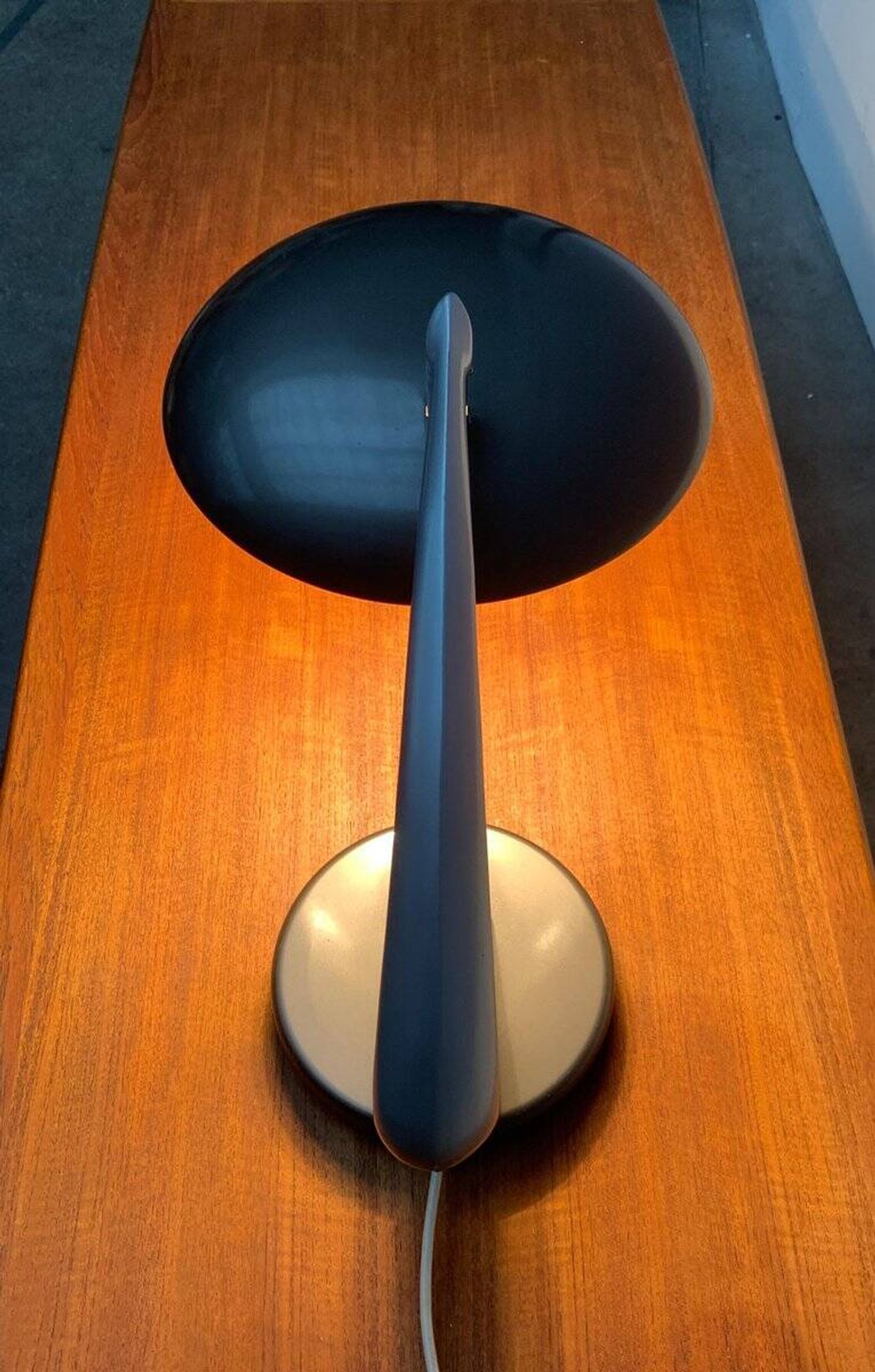 Space Age Boomerang table lamps by Luis Pérez de la Oliva for Fase, set of 2