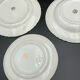 Porcelain plates signed moulin des loups 18 pieces