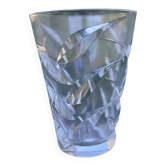Vintage crystal vase