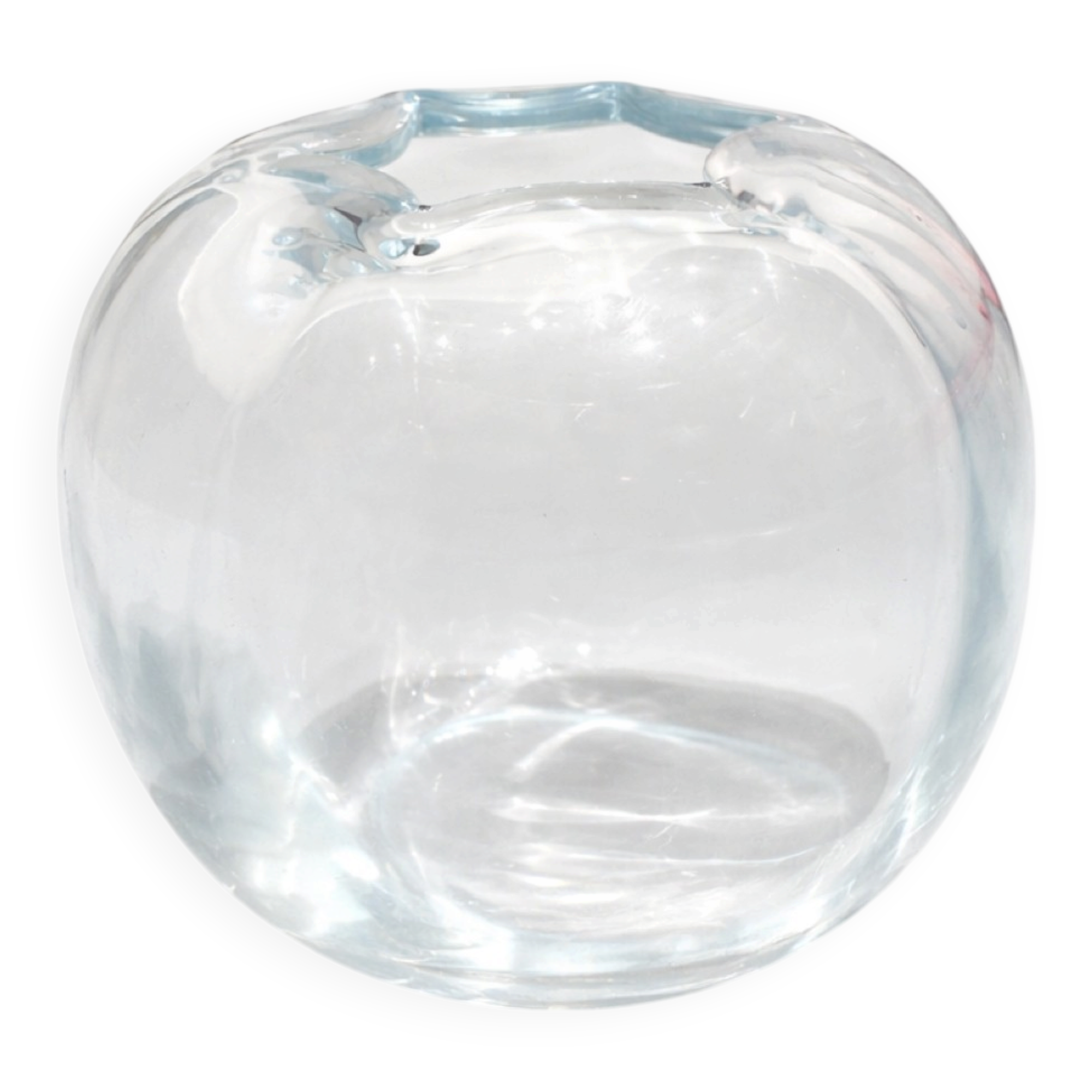 Vase en cristal "Stella Polaris" Vicke Lindstrand Orrefors, 1970