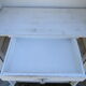 50s kitchen cabinet transformed with a patina makeover