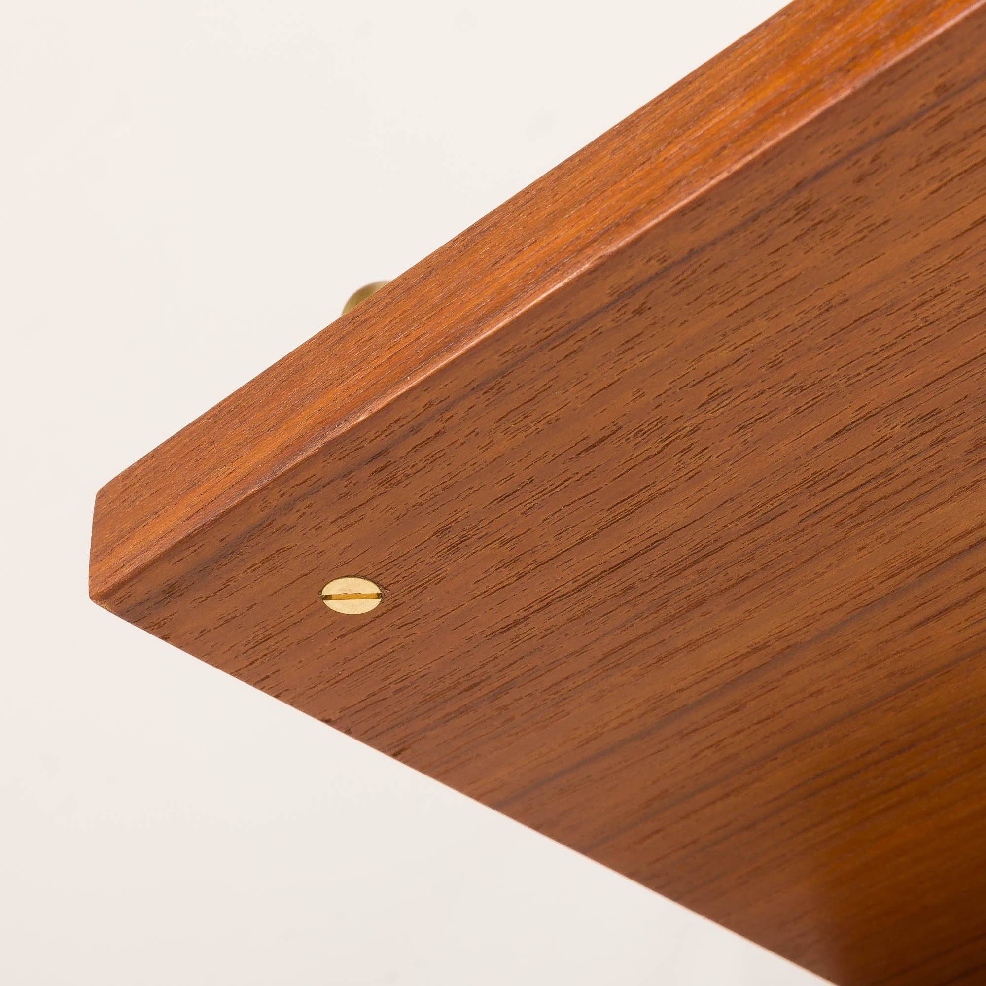 Mid century modern teak wall unit