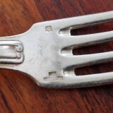 Christofle, Paris - Set of 4 dessert forks - Vendôme model (Louis XIV style) - in metal