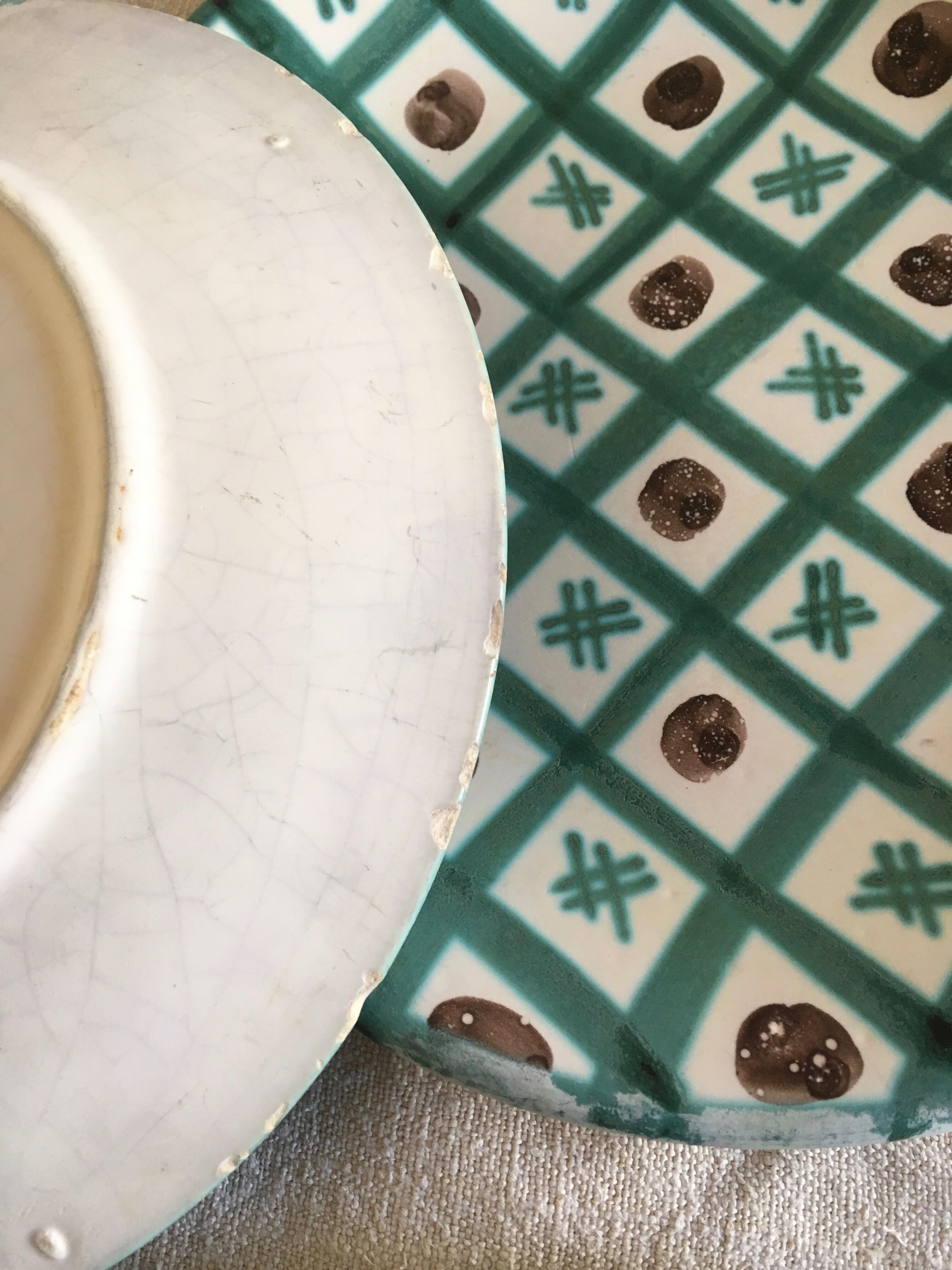 Platters Vallauris 60s Robert Picault