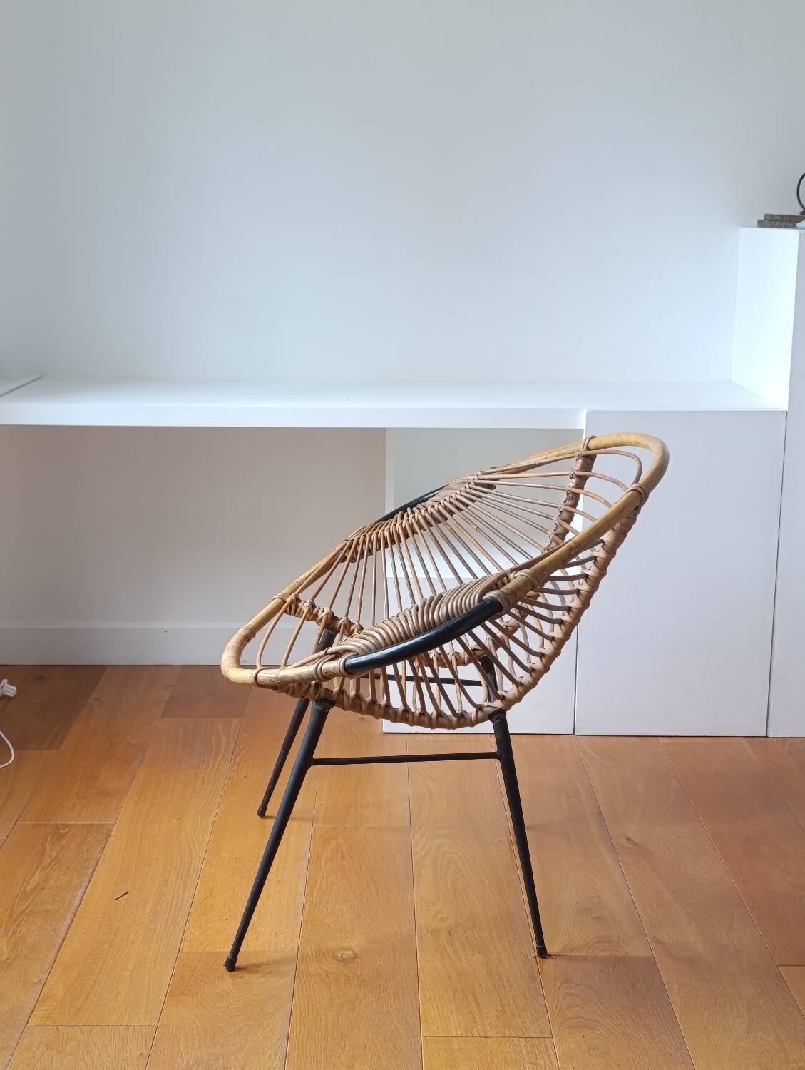 Rattan armchair 1960