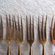 6 forks for dessert