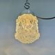 Vintage White Porcelain Pendant Light, 1970s