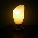 Old table lamp, patina look, 40s/50s