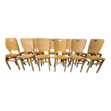 Set of 12 bistro chairs