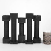 Rare set of postmodern candlesticks by Jérôme Thermopyles circa 1980.
