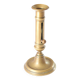 Brass bobeche candle holder