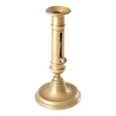 Brass bobeche candle holder