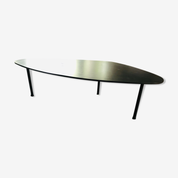 Table basse fer noir 3 pieds Atoll caravane