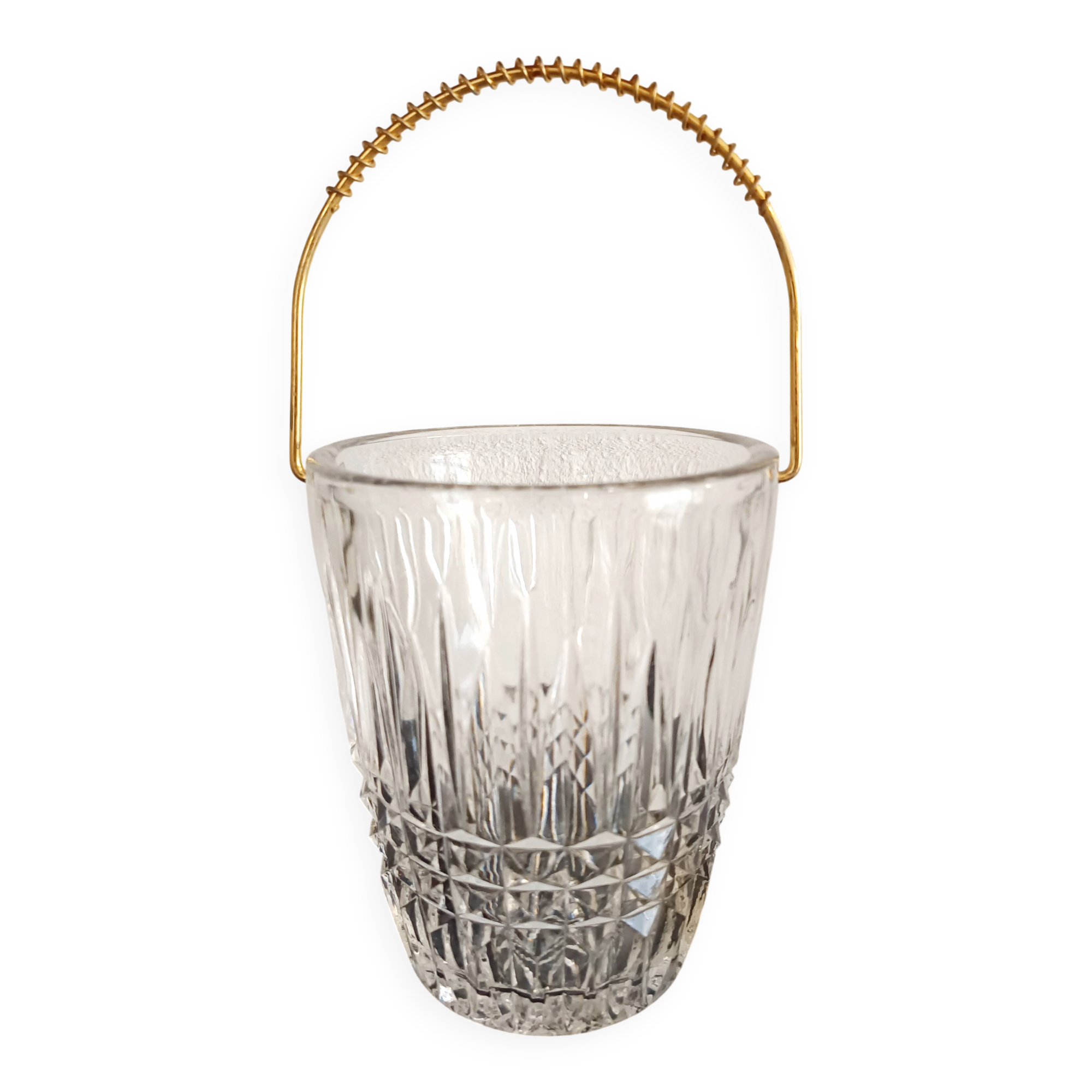 Vintage ice bucket.
