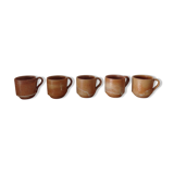 5 small cups in gres
