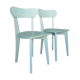 Pair of bistro chairs