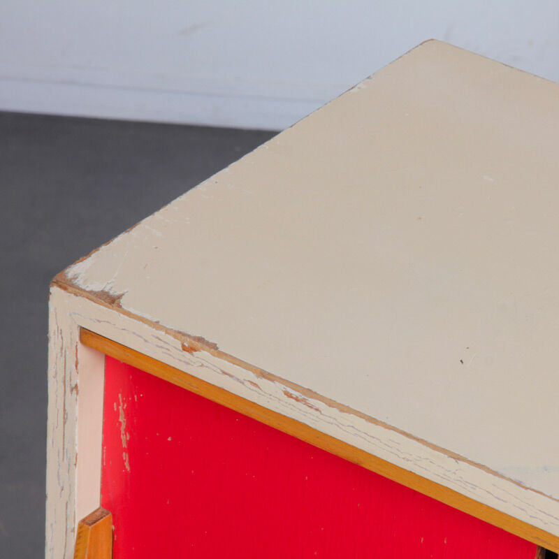 Vintage shoe cabinet for Drevopodnik Brno 1960