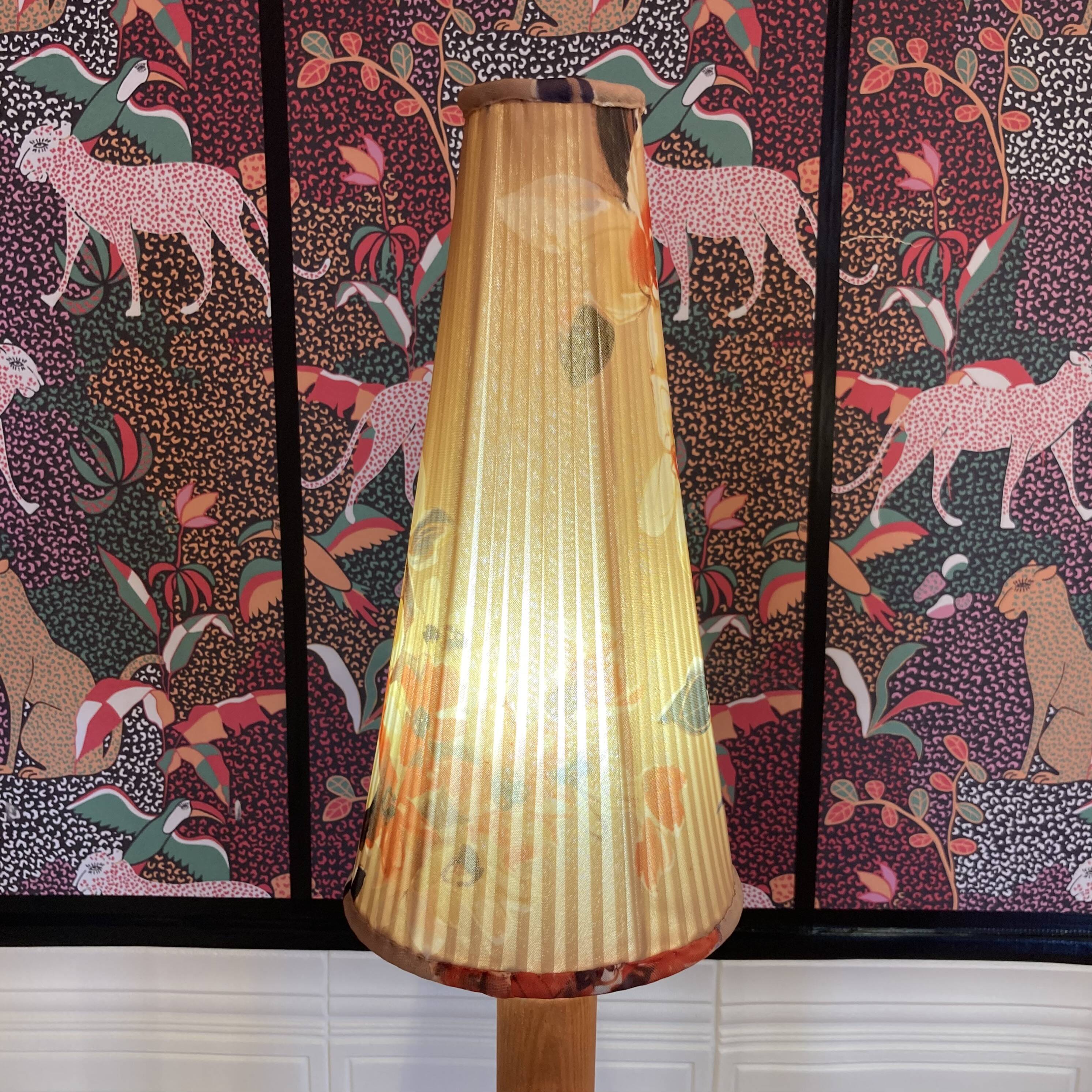 Pair of Scandinavian design floor lamps from the 1960s.