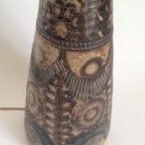 Stoneware signed Jean Claude Courjault lamp