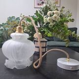 Opaline tulip pendant light