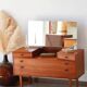 Vintage teak hairdresser Avalon – mid-century Scandinavian design