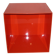 Orange cubic shelf from the 1970s.