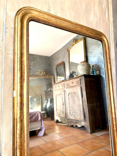 Miroir Louis-Philippe XIXème 138 X 98 cm